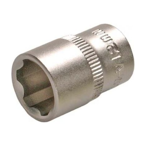 BGS Steckschlüssel-Einsatz Sechskant Antrieb Innenvierkant 6,3 mm (1/4&quot) SW 12 mm - 2484