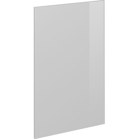 Frente de cocina R-Line, Blanco alto brillo, 39.6 x 71.3 cm frente de mueble para mueble bajo de esquina, Vicco (1/5)