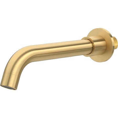 Accesorios de baño oro mate 21 cm redondo de latón de Valaz (1/2)
