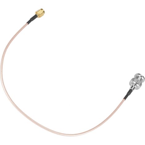 2 câbles coaxiaux RG316 SMA mâle vers BNC mâle 50 ohms 30 cm pour rallonge d'antenne adaptateur (1/5)