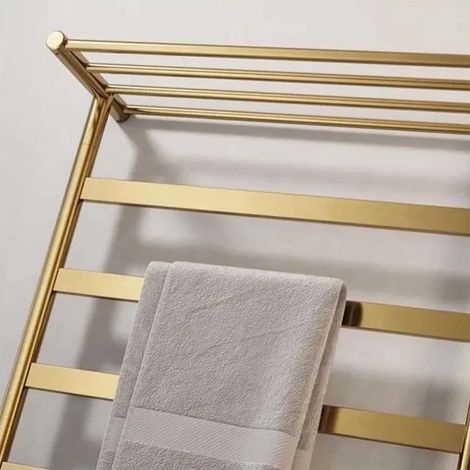 Sèche serviette électrique doré 250w, Angus (1/5)