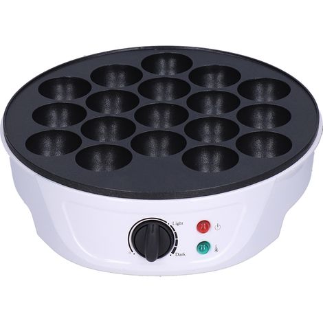 Machine à takoyaki 18 trous, plaque électrique portable pour boules de poulpe, cuisson rapide, petit-déjeuner, 220-240V prise UE (1/5)