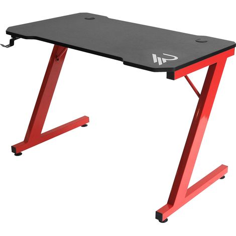 Bureau Gamer Ergonomique Finition Carbone pour PC Gaming (1/5)