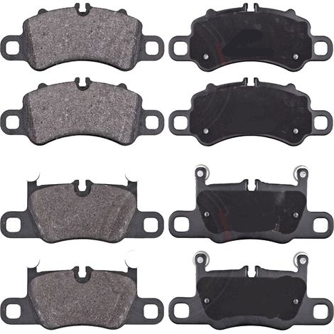 KIT PASTIGLIE FRENO ANTERIORI E POSTERIORI compatibile con PORSCHE 911 TARGA (997) / PASTIGLIE FRENANTI AUTO OEM P 65 015,P 65 008 / SOSTITUZIONE DIRETTA / BASSA POLVERE / SILENZIOSO (1/4)