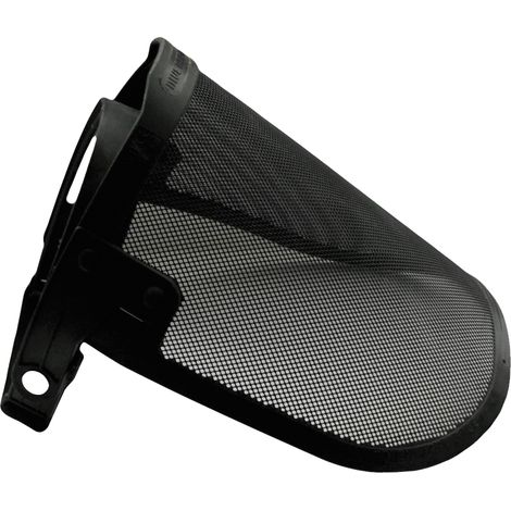 Makita P-47357 P-47357-Visera protectora Metalica con goma, Nero