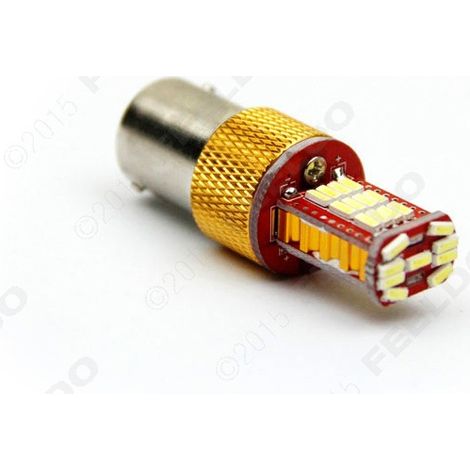 White 1156 BA15S 4014-33SMD LED Car Turning Lights & LED Taillights (1/4)