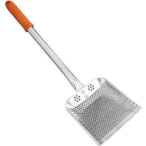 Kochschaufel aus Edelstahl, Lebensmittelsieb, Suppenfilter, Frittierutensil für die Küche, Haushaltsküchen-Bratzubehör (1/5)