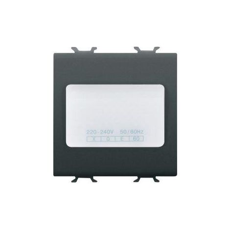 LAMPE AUTO SEC. 2M 230V NOIR GEWISS GW12663