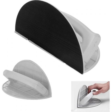 Levigatrice Manuale Semicircolare per Angoli di Cartongesso Supporto Abrasivo (1/5)
