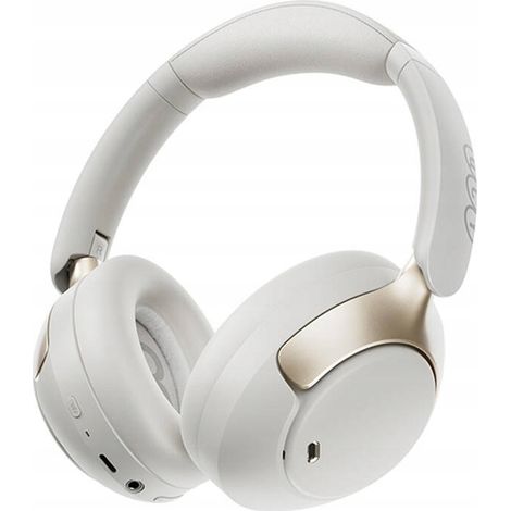 QCY H3 Pro Kabelloser On-Ear-Kopfhörer Bluetooth 5.4 Hi-Res ANC Weiß (1/5)
