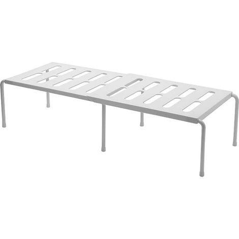Cuisine Placard Organisateur, étagère Organisateur, Placard De Rangement, Fil Rack Extensible Multi-fonction Pour Armoires De Cuisine Comptoirs Garde-manger (1/5)