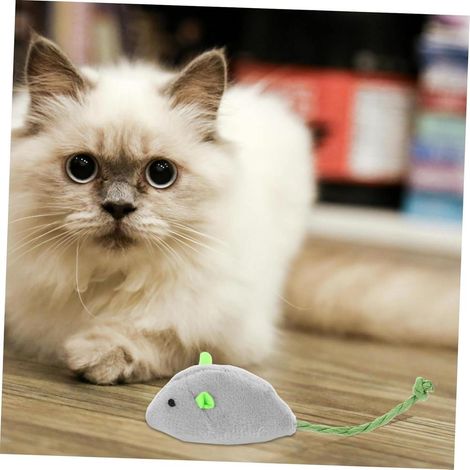 Catnip Filled Plush Mouse Cat Toy Funny Shape Attract Cats Attention Quickly