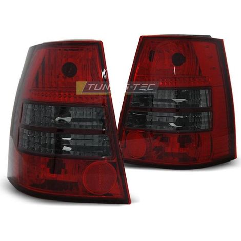 Paire de feux arriere VW Golf 4 / Bora 99-06 rouge fume-27336361 (1/2)