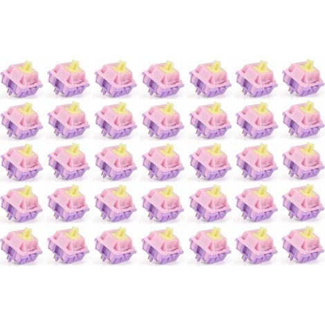 Equalz X TKC – 35 Stück Bananen-Split-Schalter für mechanische Tastaturen (1/2)