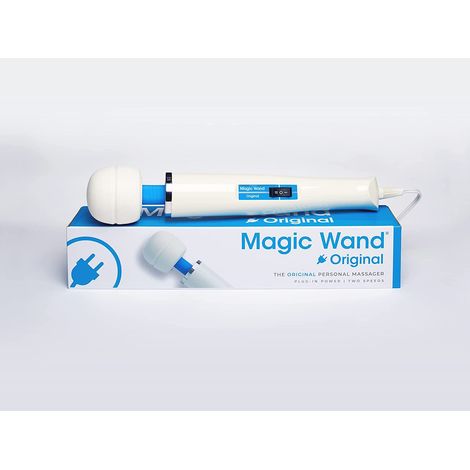 Baguette Magique Massage Portable 30 Vitesses, Appareil de Massage Corps Tête et Cou, Nettoyant Vibrant, Recharge Sans Fil (1/5)