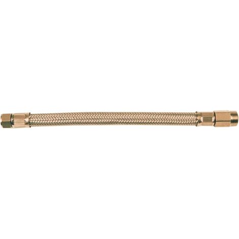 Tuyau prolongA  Cobra 40 cm MF 1/2 &quoten acier inoxydable renforcA