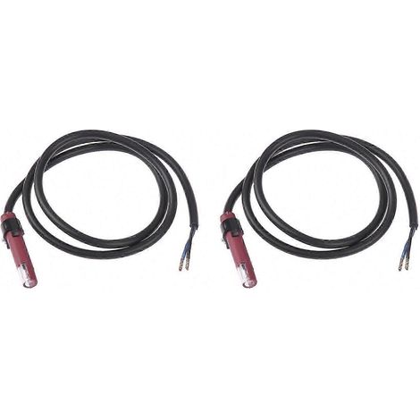 Compatible avec détecteur de flamme, cellule photosensible, détection de brûleur, résistance de tube photoélectrique, rouge (1/5)