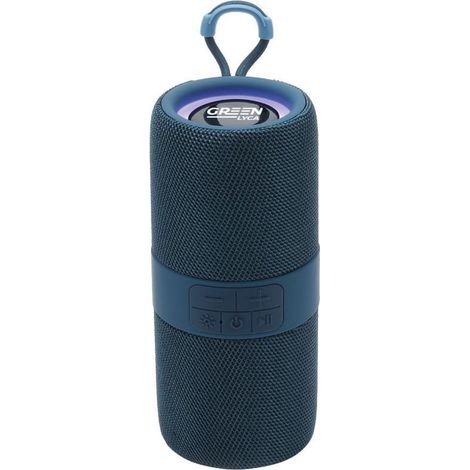 Enceinte Bluetooth Greenlyca GL69381 (5W x 2 - Autonomie : 6 h - Bleue)