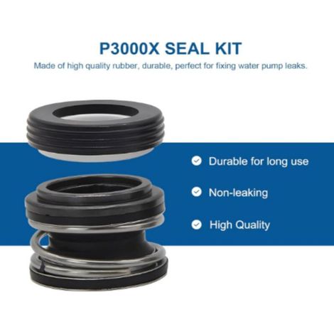 Kit de réparation de joint torique pour connecteur de câble Hayward Super II - compatible avec les pompes SP3000X, SPX1600Z2 et PS-201
