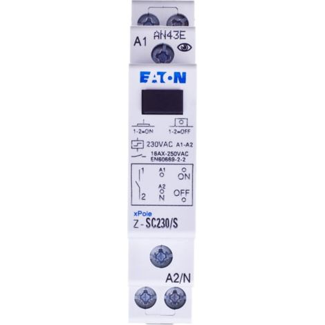Relé de impulso 16A 230V AC 1Z ZSC230S 265299