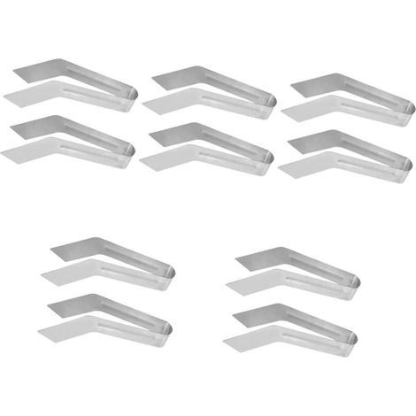 10 Pièces Ensemble D'Outils Floraux Pince D'Enlèvement De Plantes À Main en Acier Inoxydable Petite Pince Accessoire De Jardinage Outil De Plantation Petite Pince pour Plantes (1/5)