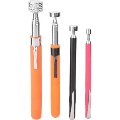 Stylo magnétique puissant avec une conception télescopique pour ramasser les vis, idéal pour une utilisation pratique dans les projets d'entretien, de réparation et de bricolage.-AquaForge (1/5)