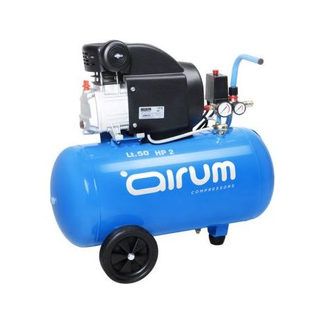 COMPRESOR ABAC AMARILLO LINE 2HP 50L MONTECARLO B20 (1/2)