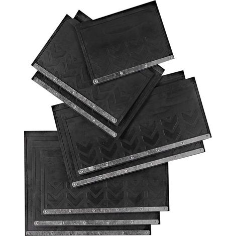Petex SM040 410 016 Schmutzfänger Gummi (Natur) (B x H) 600 mm x 500 mm