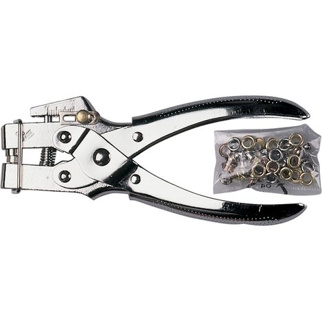PINZA OCCHIELLATRICE FUSTELLA MAURER+50 OCCHIOLI - OCCHIELLI