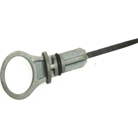 La jauge d'huile moteur 117488 convient aux Peugeot 206, 207, 307, 308 et Citroën C4. Il s'agit d'une jauge métallique graduée permettant de vérifier le niveau d'huile moteur. (1/4)