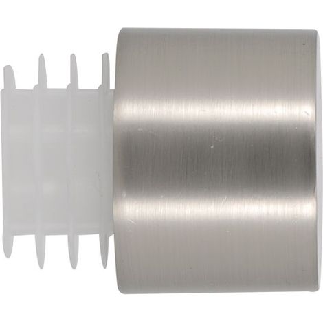 Embout Bouchon Easy Fix ø28mm Chrome Mat X2 - Mobois