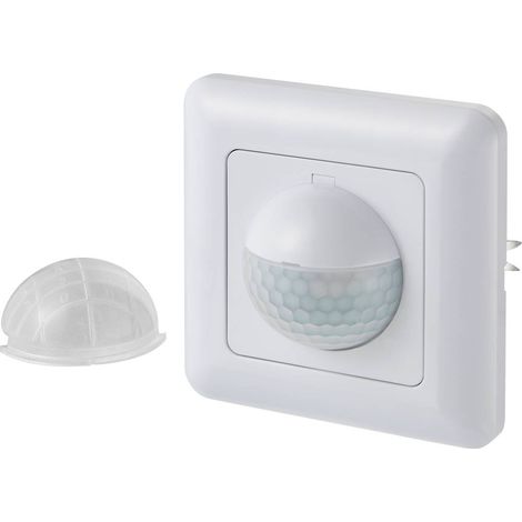 Sygonix SY-4755362 parete, Da incasso Rilevatore di movimento ad infrarossi passivo PIR 190 ° Triac Bianco (1/5)