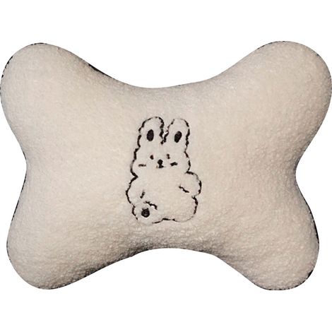Coussin moelleux pour siège auto, forme adorable, bordure délicate, appui-tête confortable pour voiture, type 2 (1/5)