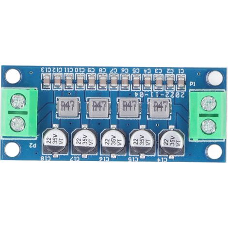 Module de filtrage de puissance, filtre passe-bas, module de régulation de tension, convertisseur de puissance, courant élevé, tension 0-5 A CC 0-35 V (1/5)