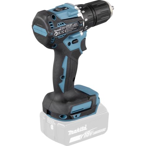 Makita – Perceuse-visseuse sans fil 18V 40Nm – Moteur Brushless – Compacte pour espaces confinés – Double LED intégrée — vue 2