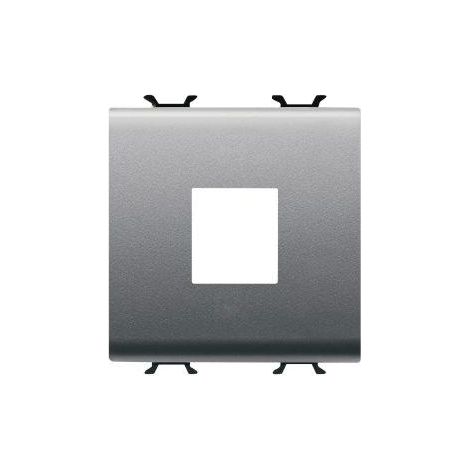 SUPPORT CONNECTEUR RJ45 2M TITANE GEWISS GW14433