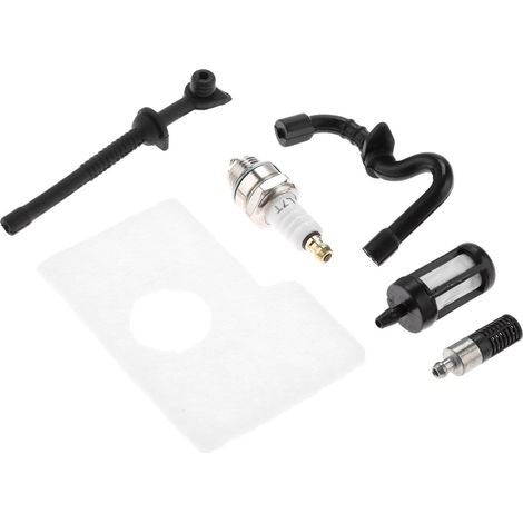 Filtre à Air - Bougie d'Allumage - Carburateur - Pour Tronçonneuse MS170 MS180 017 018 - Lot de 3 Pièces (1/5)