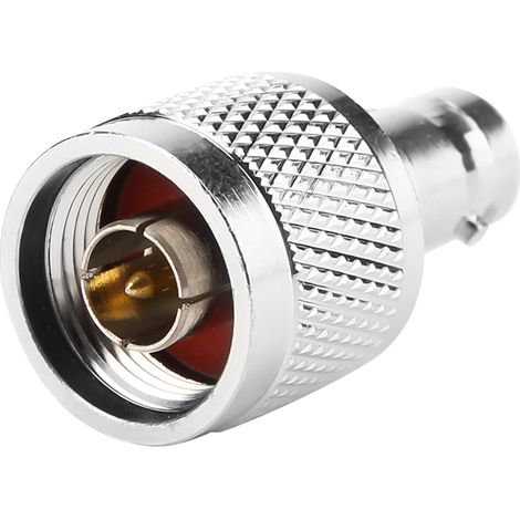 Adaptateur coaxial RF (2 pièces) de type N mâle vers BNC femelle, convertisseur de test (1/5)