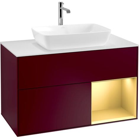 Villeroy & Boch F781HFHB Meuble sous-lavabo Finion F78 (1/2)
