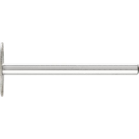PFERD TOOLS Diamant-Schleifstift Zyl. schmal Ø14x0,5 mm SchaftØ3 mm D64 (fein) zum Ausschleifen v. Nuten