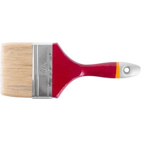 Pinsel Strend Pro JA095, 4", flach, Malpinsel, mit PVC-Borsten, Holzgriff