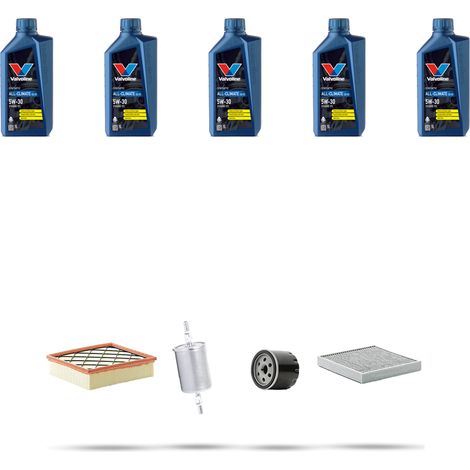Kit tagliando 3 FILTRI e 5L OLIO compatibile con Ford S-Max II 1.5 EcoBoost 118kw dal 2015 (1/5)