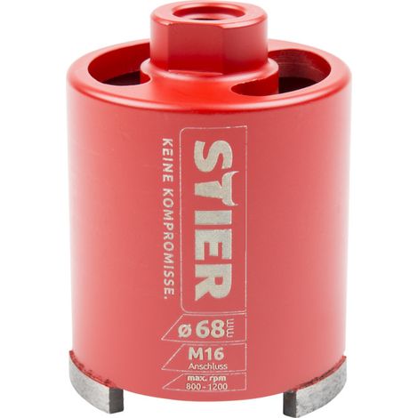 [NEUWERTIG] B-Ware Stier Dosensenker System Dosenschneider Für Mauerwerk Universal M16 82 Mm