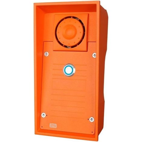 2N Helios IP Safety Citofono IP 1 Tasto Speaker 10W Arancione IP69 9152101W