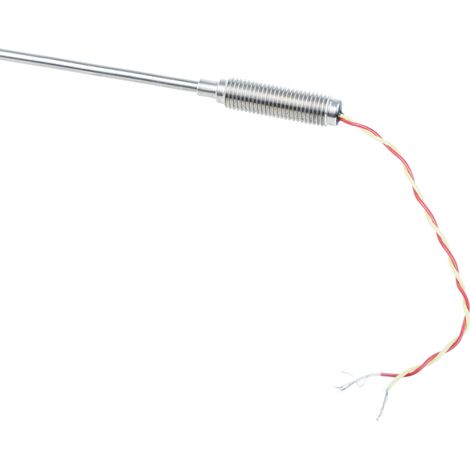 Thermocouple type K Ø 3mm, L 500mm, +1100°C max à Câble ( Prix pour 1 )
