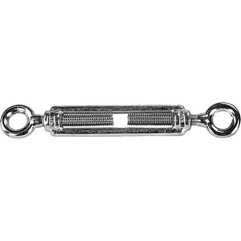 Tendeur à 2 yeux diamètre 10mm en acier zingué - CHAUBEYRE - 8200113