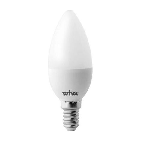 LAMPADA LAMPADINA WIVA LED OLIVA SATINATA E14 4W= 35W 3000K
