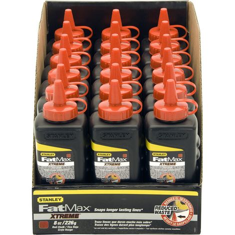 Stanley 9-47-822 marcador de tiza Negro