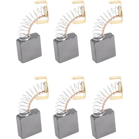 20 Balais de Charbon pour Moteur Électrique 6x16x16mm Remplacement 99044 999044 Lot de 20 Pièces (1/5)