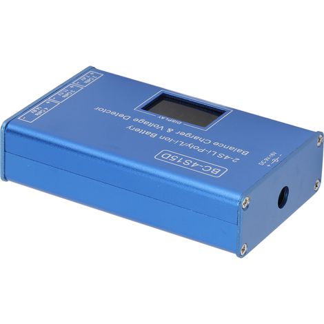 Batteriebalancer/Ladegerät 2-4S mit Spannungsprüfer und Digitalanzeige, Wechselstrom 100-240 V für Lithiumbatterien, EU-Stecker (1/5)
